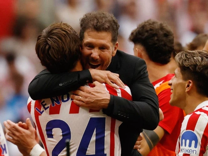 'Cholo' Simeone: 'Me gustó todo. Desde el inicio hasta el final'
