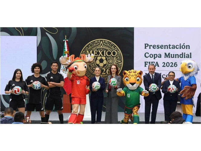 Sheinbaum estima 5.5 millones de visitantes por Copa del Mundo; destaca colaboración con FIFA