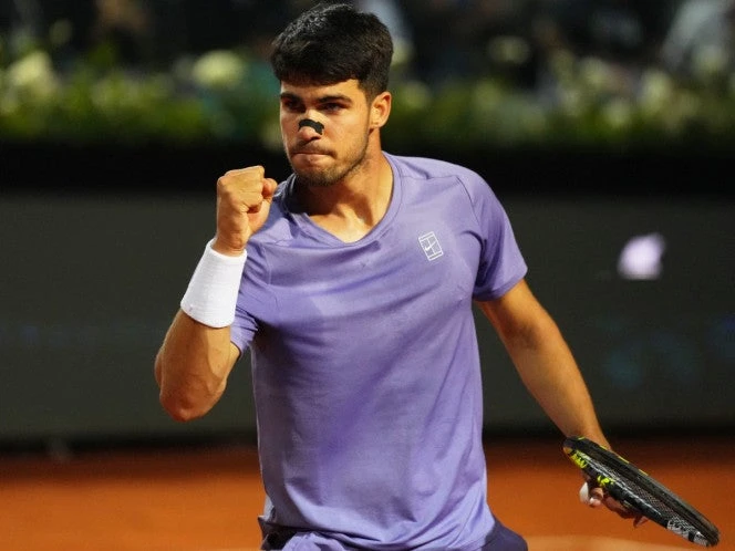Carlos Alcaraz avanza a Octavos del Masters 1000 en Roma