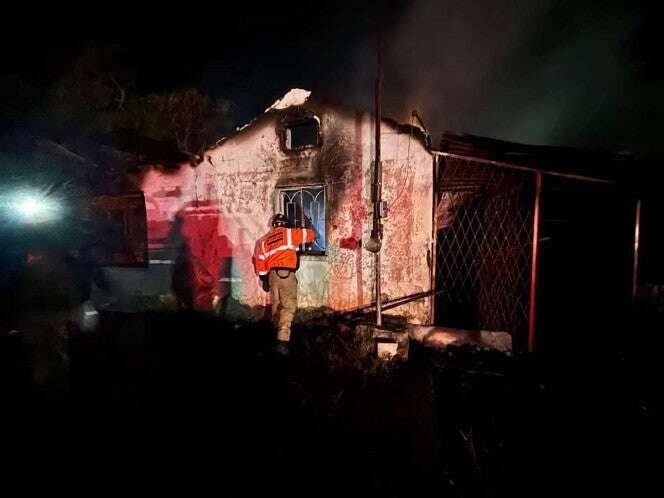 Por mitigar frío con fogata; muere mujer calcinada y abuelito con quemaduras