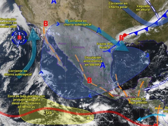 Clima en México este 22 de octubre de 2025: Prevén lluvias en estos estados