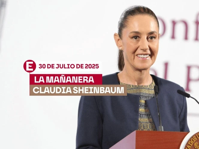 Conferencia mañanera de Claudia Sheinbaum en vivo hoy 30 de julio