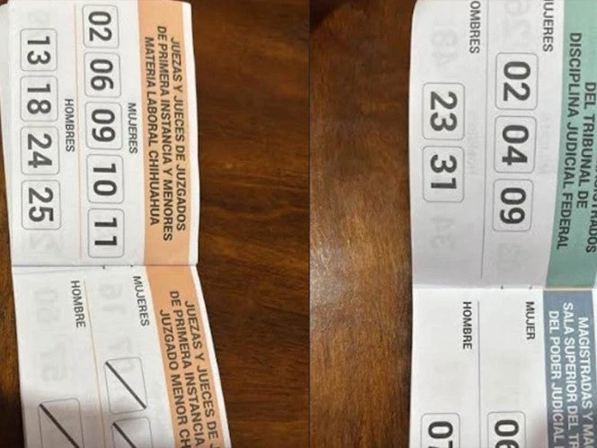 Elección judicial | Reparten folletos de candidatos ‘elegidos’ en Chihuahua