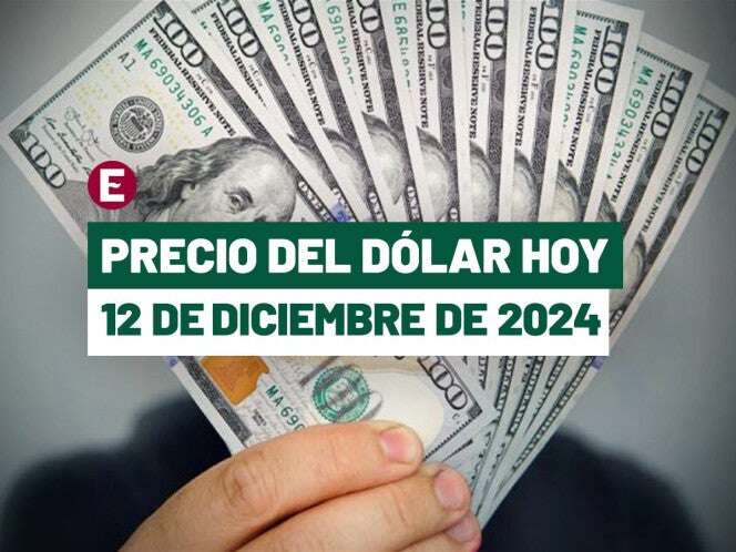 ¡Peso cae en la apertura! Precio del dólar hoy 12 de diciembre de 2024