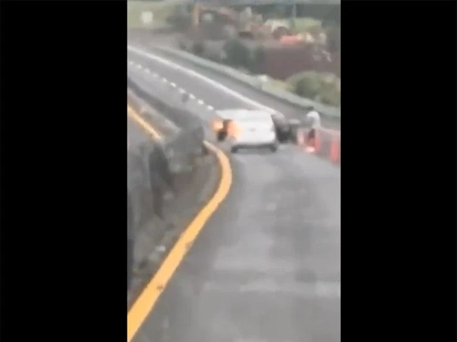 Video: Así roban vehículos en la carretera Texcoco-Calpulalpan
