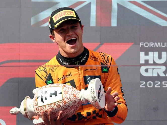 VIDEO: Lando Norris evita otro accidente en Hungría