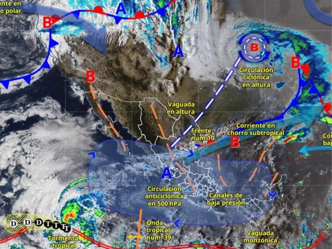 Clima en México este 27 de octubre: Llega un nuevo frente frío, afectará estos estados
