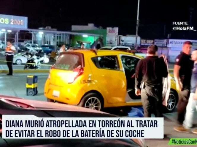 Diana murió tras ser arrastrada 12 cuadras por ladrones de la batería de su auto