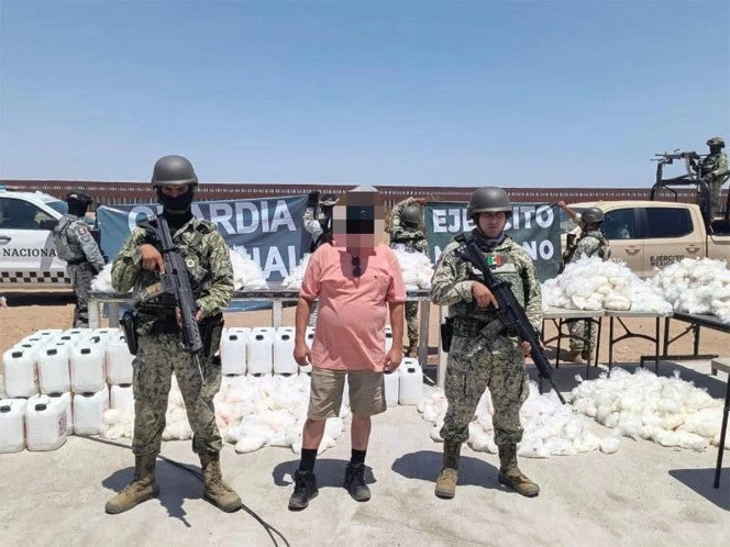 Decomisan más de 800 kilos de droga en Sonora