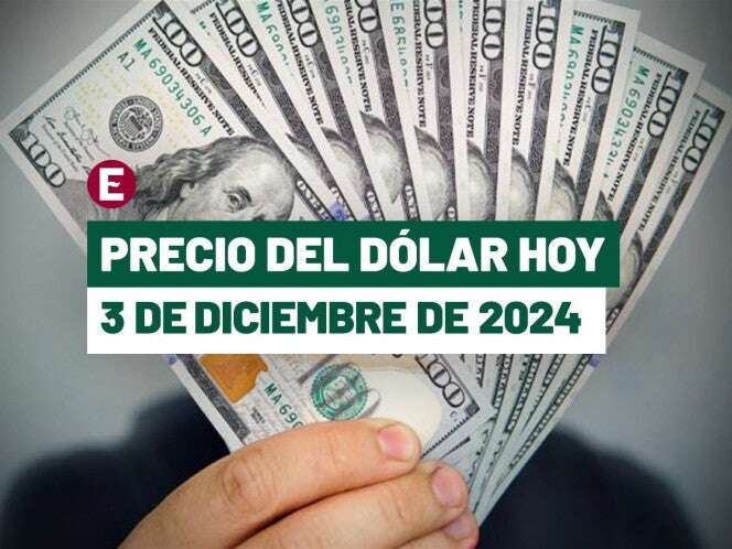 ¡Peso se recupera y avanza! Precio del dólar hoy 3 de diciembre de 2024