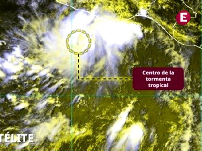 Se forma la tormenta 'Ivo' cerca de Guerrero; ésta es su trayectoria