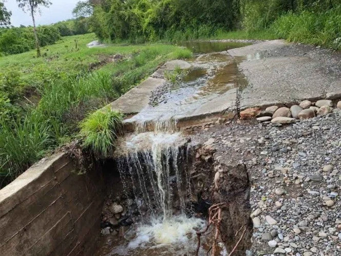 Alerta por lluvias en norte y sur de Veracruz por depresión tropical