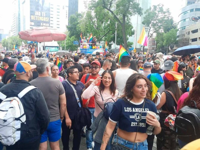Congregó Marcha LGBTTTIQ+ a 800 mil personas en CDMX