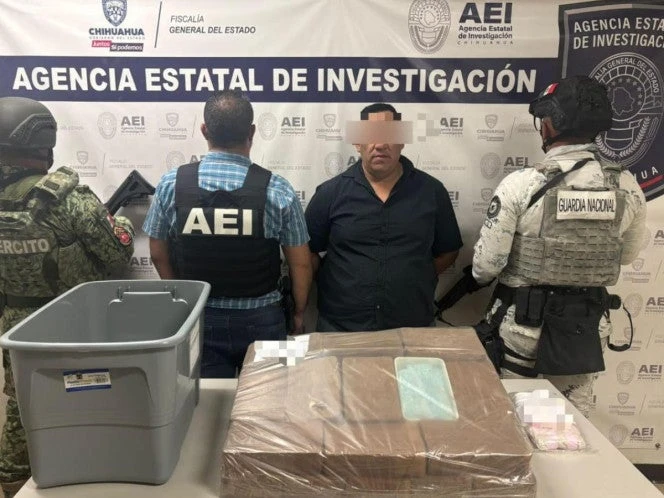 Cae hombre que llevaba en su auto más de 120 millones de pesos en fentanilo 