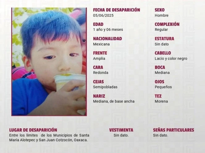 Ayúdanos a encontrar al pequeño Iker; su primita lo cuidaba y dos hombres se lo llevaron