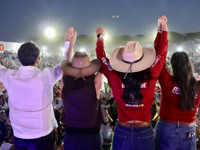 La transformación ya ganó, asegura Betzabé Martínez al cerrar campaña en Gómez Palacio