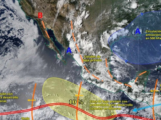 Clima en México este 28 de julio de 2025: Continuarán las lluvias por monzón 