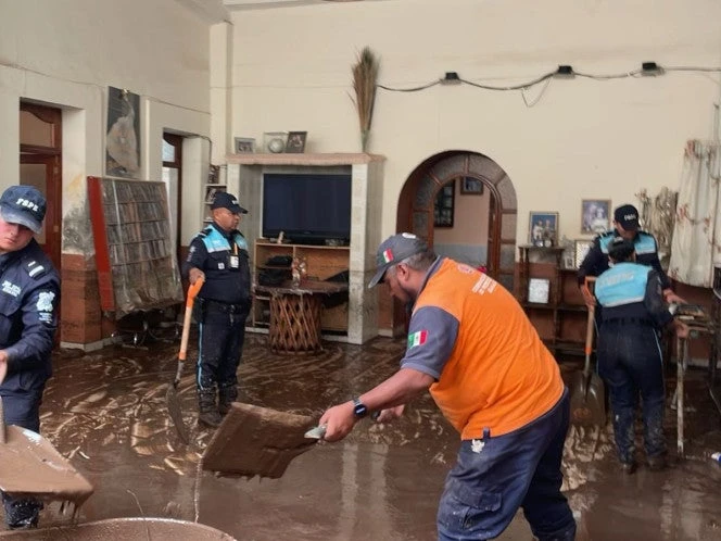 Desbordamiento de la presa El Tecolote deja 250 casas afectadas en Guanajuato
