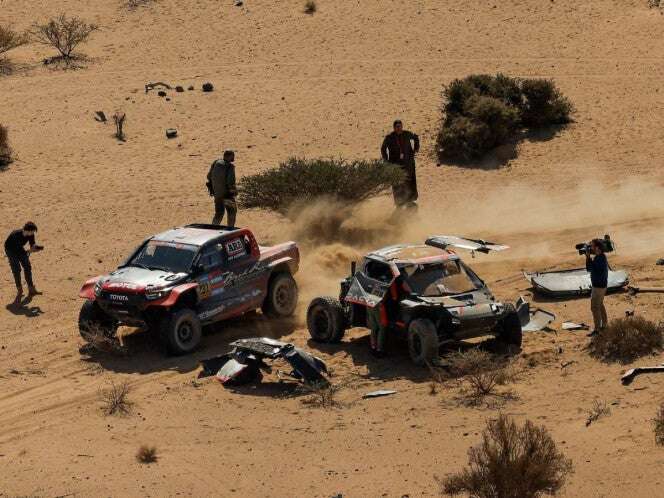 VIDEO: El fuerte accidente de Sebastien Loeb en el Dakar 2025