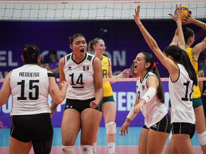 Panamericanos Junior: México gana plata en voleibol femenil