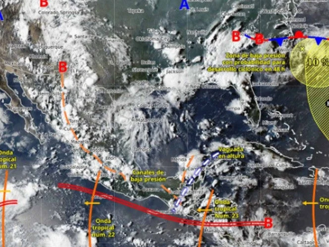 Clima en México hoy sábado 16 de agosto de 2025: lluvias intensas, granizo y calor extremo