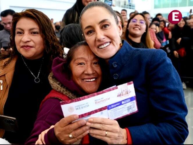 Pensión Mujeres Bienestar: Sheinbaum entrega tarjetas en Zinacantepec, Edomex