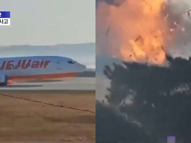 VIDEOS | Ascienden a 47 los muertos por avión accidentado en Corea del Sur