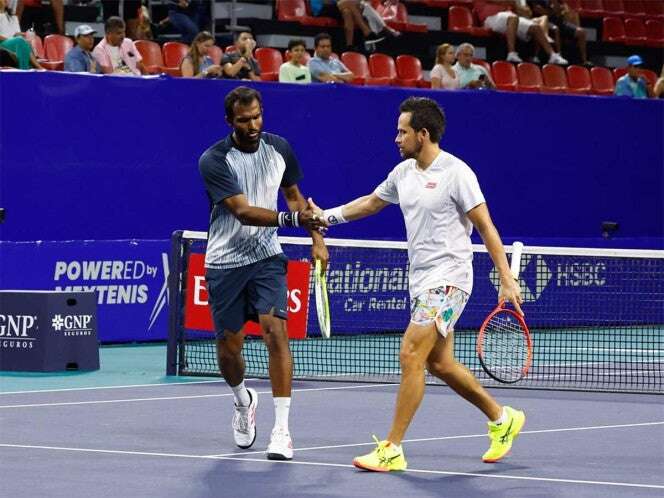 Sin mexicanos en la final de dobles del Abierto de Tenis