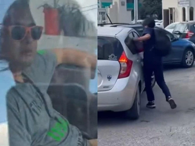 Estudiantes confrontan a exhibicionista cerca de la Facultad de Medicina en Monterrey | VIDEO