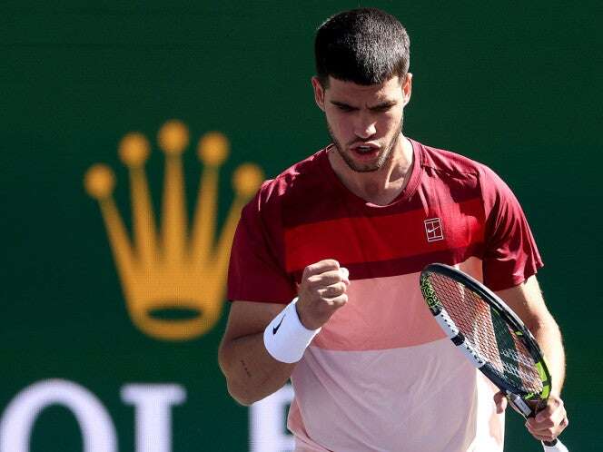 Carlos Alcaraz confirma favoritismo en Indian Wells 2025