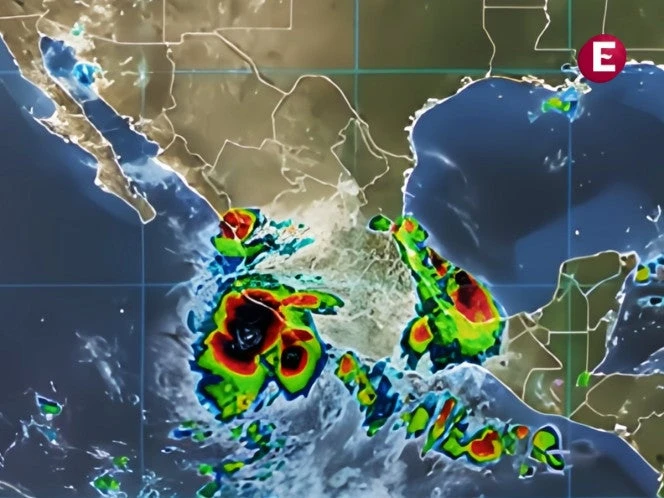 Tormenta 'Ivo' amenaza con lluvias intensas a estos estados; ésta es su trayectoria