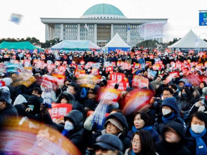 Yoon Suk Yeol evita su destitución como presidente de Corea del Sur; hubo boicot legislativo