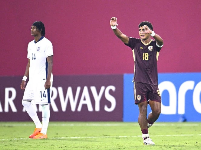 Venezuela golea a Inglaterra en el Mundial Sub-17