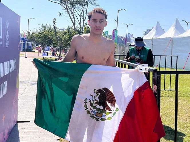 Oro para México en aguas abiertas de los Panamericanos Junior