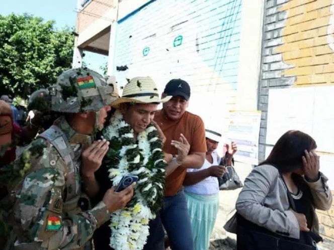 Apedrean en Bolivia al candidato Andrónico Rodríguez contrario a Evo Morales