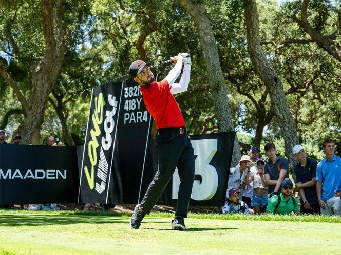 Abraham Ancer impulsa el golf juvenil
