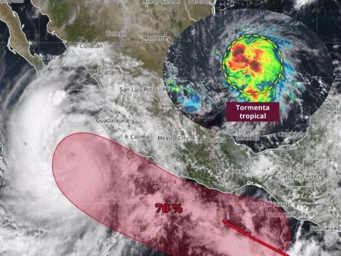 ¡Otro ciclón! Tormenta tropical 'Jerry' se forma en el Atlántico; ¿afectará a México?