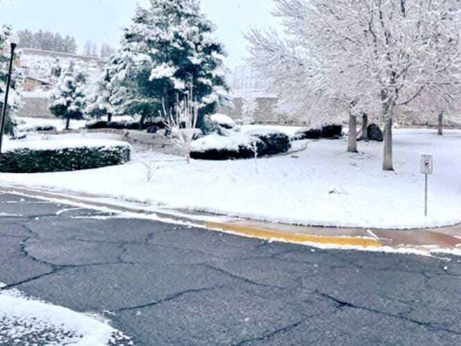 Avenida se convierte en ‘Pista de hielo’ en Chihuahua; chocan 10 vehículos por deslizamiento