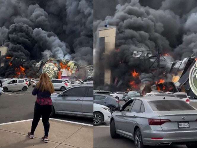 VIDEO: Reportan incendio del Casino Royal Park en Culiacán y ultiman a mando 