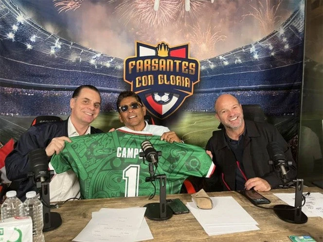 Jorge Campos se unió a Martinoli y al ‘Doctor’ García