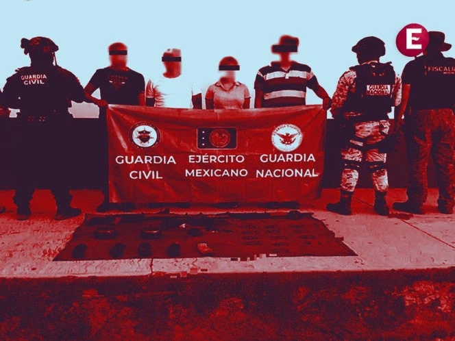 ¡Nuevo golpe en Michoacán! Detienen a 4 hombres con armas