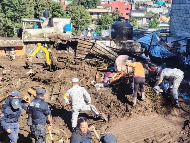 GN y Ejército aplican Plan DN-III-E en zonas afectadas por lluvias