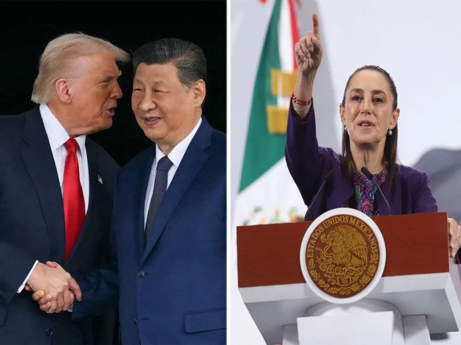 Sheinbaum califica de bueno para México y el mundo, acuerdo entre China y EU