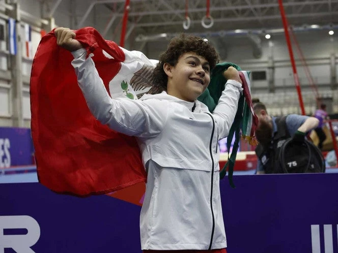 Lorenzo Zaragoza logra oro en Gimnasia de Panamericanos Junior