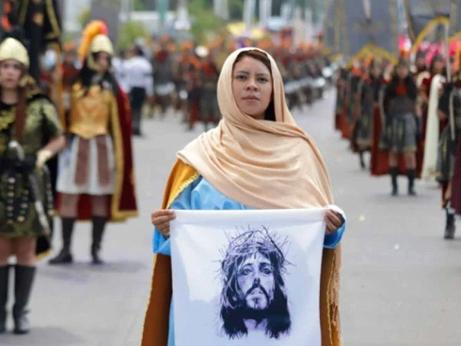 El Viacrucis más grande de Tlaxcala, una conmovedora expresión de fe y entrega