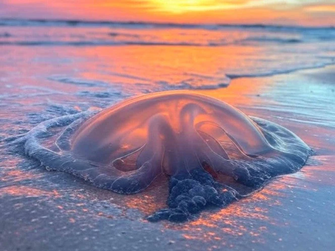 Alertan por presencia de medusas en playas de Puerto Vallarta durante vacaciones