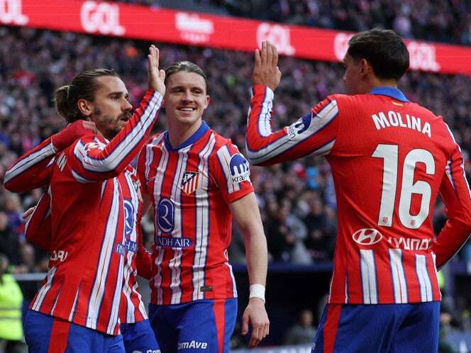 Atlético de Madrid avanza caminando a 'Semis' en Copa del Rey