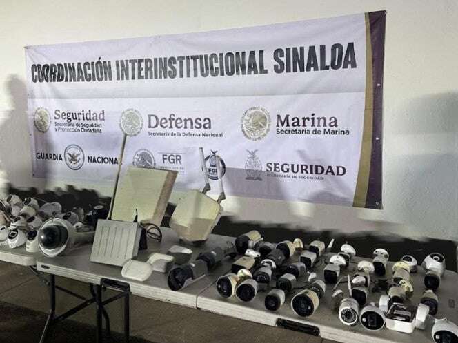 Retiran cámaras de videovigilancia clandestinas en más de 30 colonias de Culiacán 