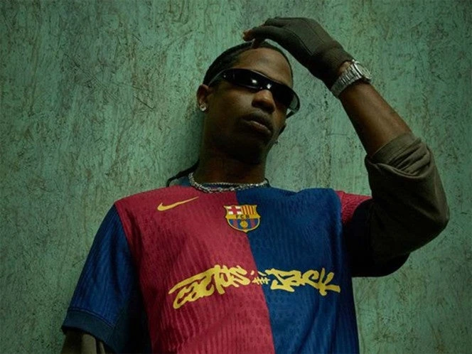 El Barcelona ‘ficha’ a Travis Scott