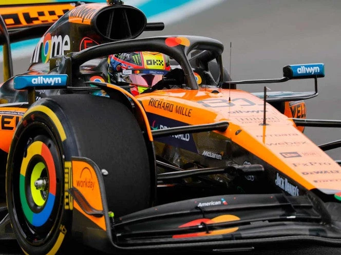 Oscar Piastri lidera la única práctica del GP de Miami